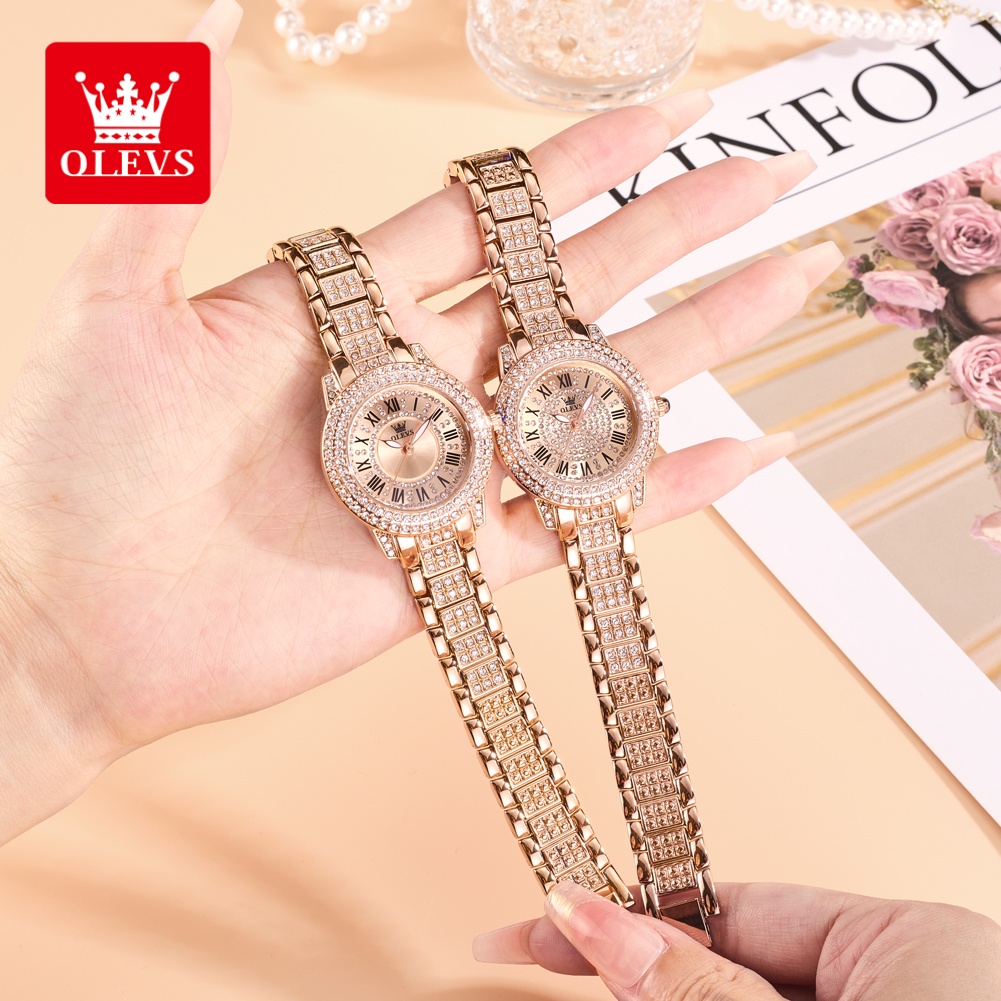 Luxury Watch Dial - OLEVS luxe mode dames montres cadran