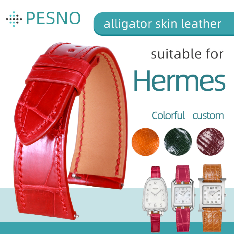 Luxury Watch Hermes - PESNO-Bracelet de montre personnalisé en cuir