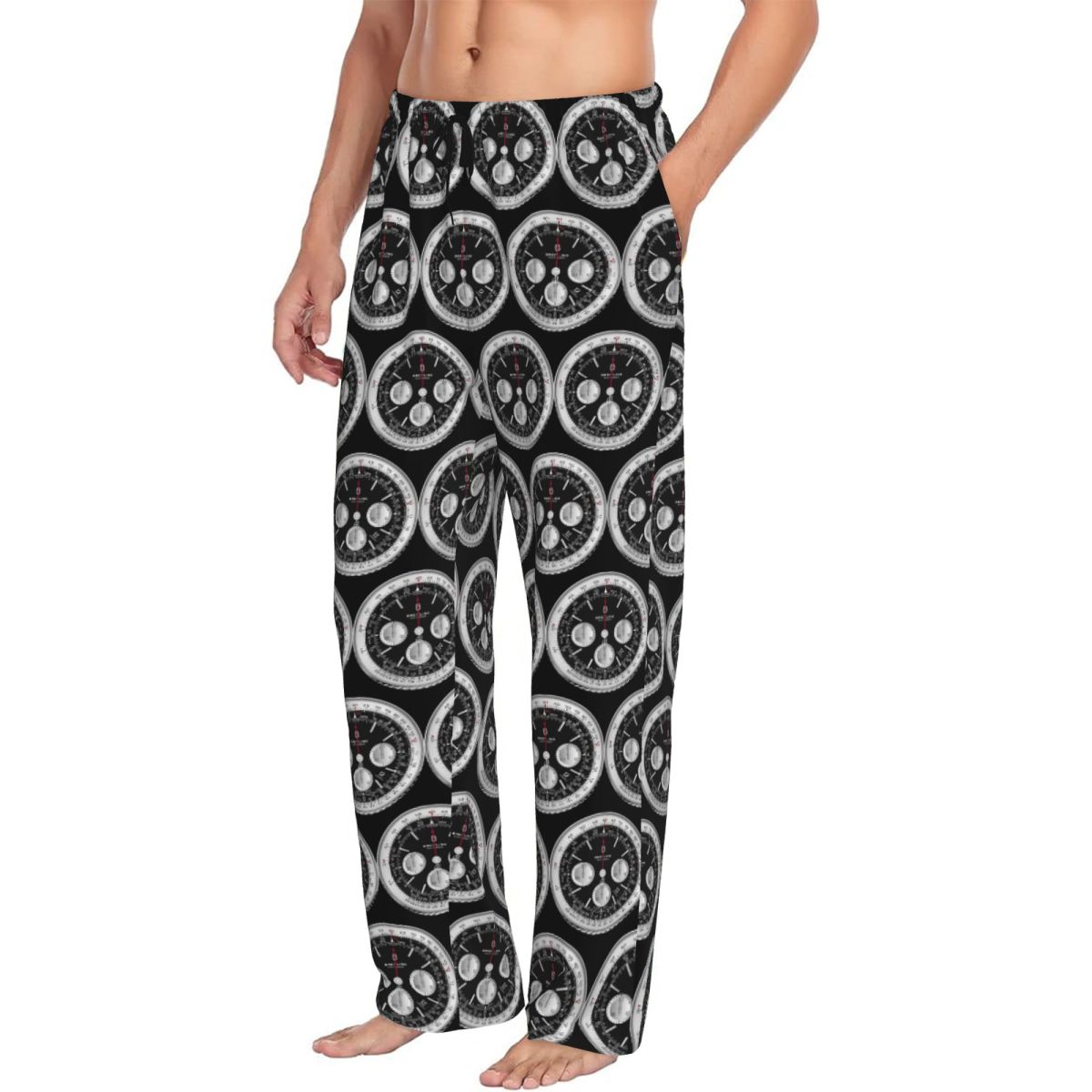 Luxury Watch Face - Pantalon de pyjama pour hommes, visage