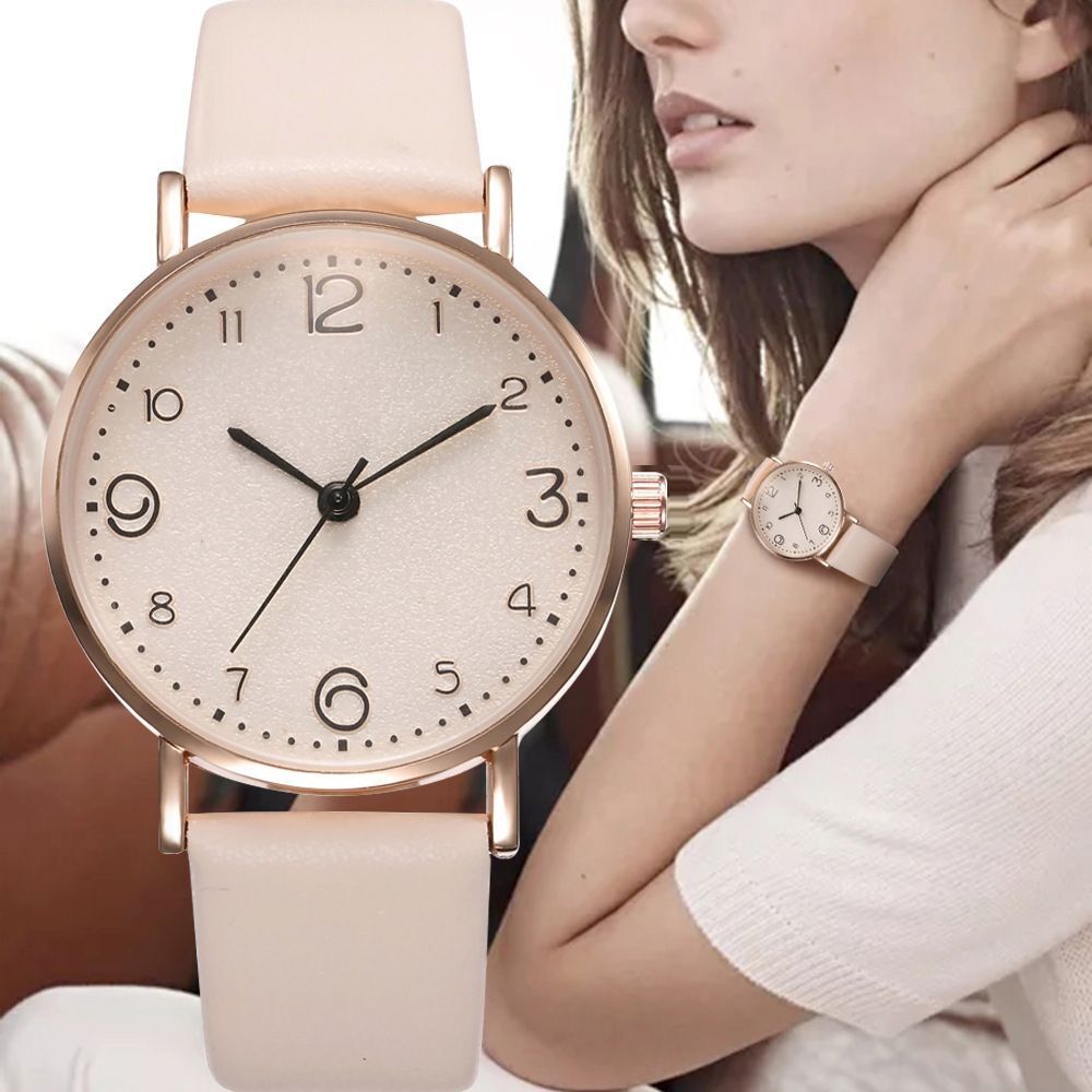 Luxury Watch With Rubber Strap - Montres pour femmes, montre à Quartz