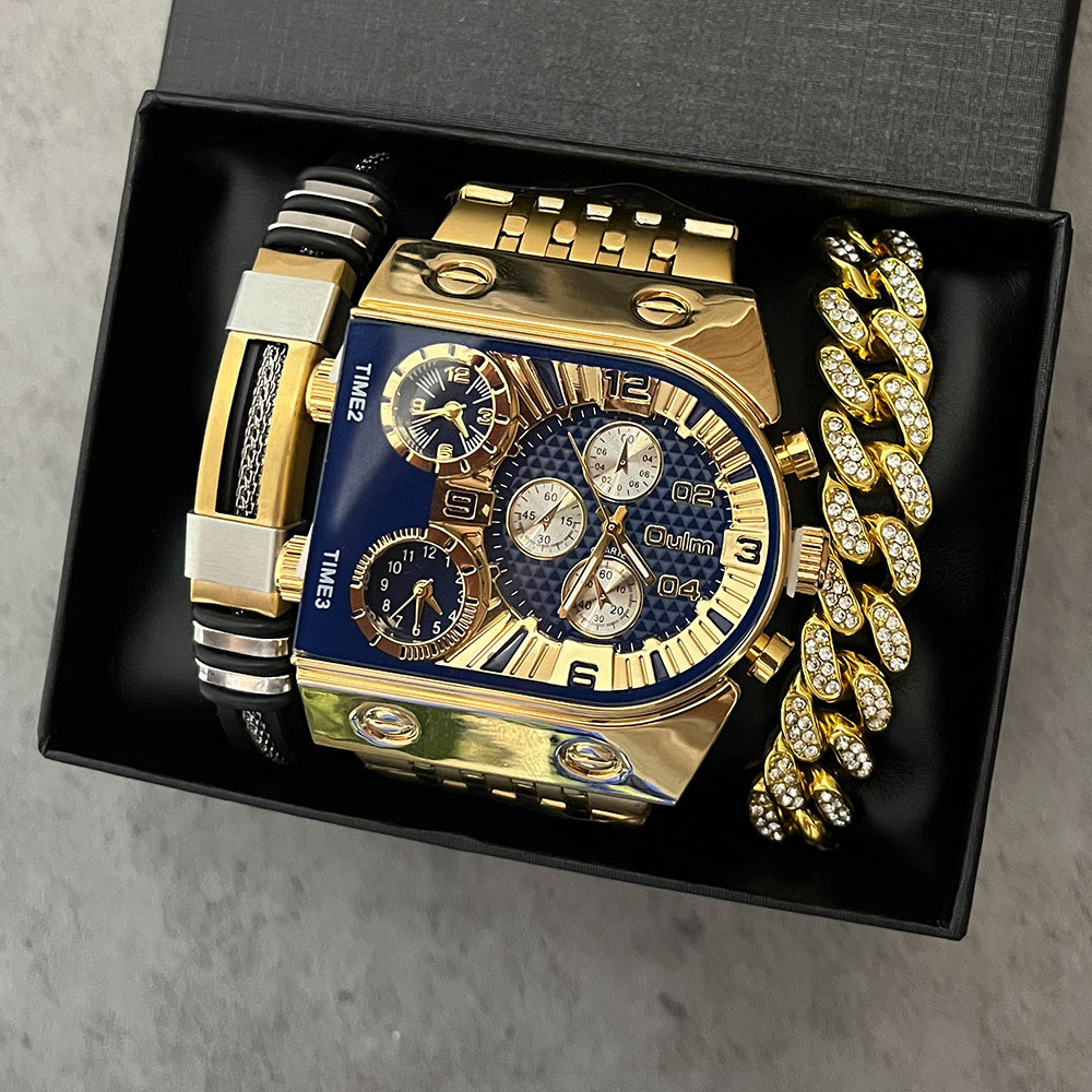 Luxury Watch Face - Ensemble de montres à quartz pour