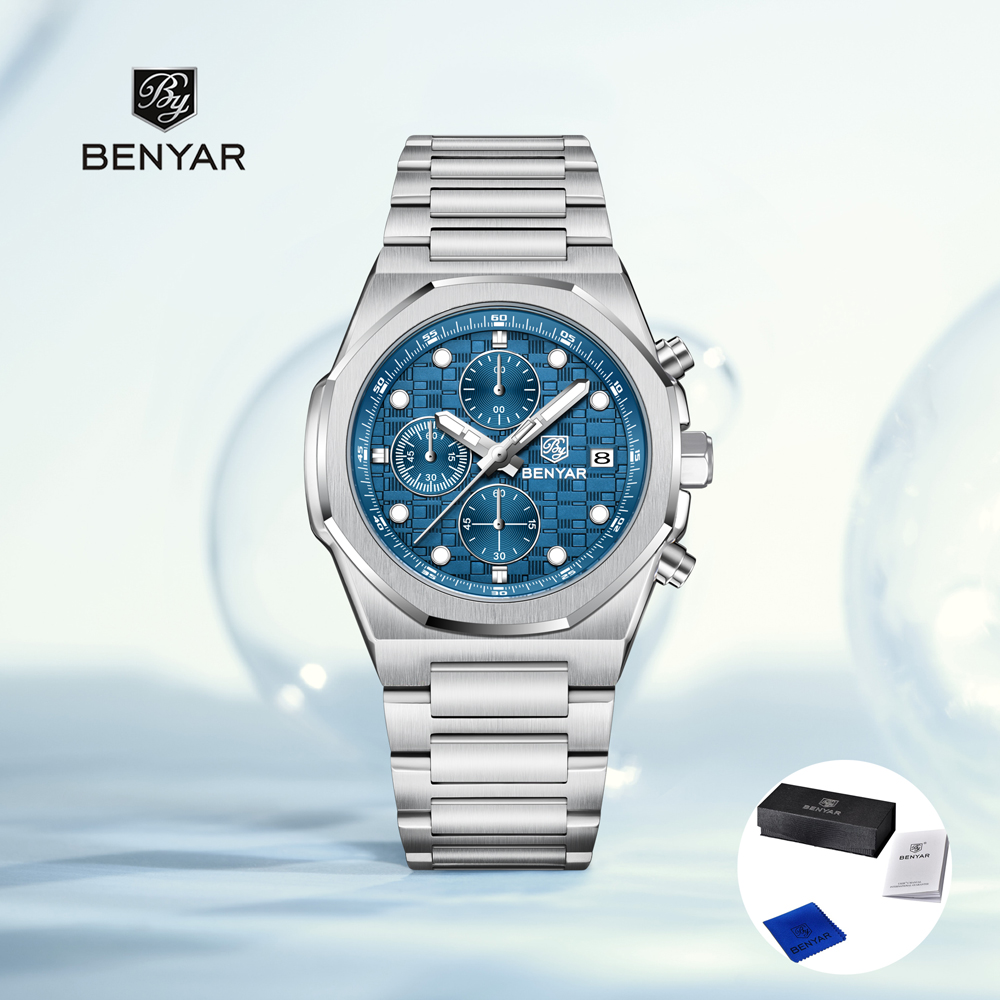 Luxury Watch Business - BENYAR – montre-bracelet à Quartz pour