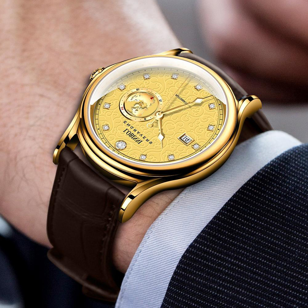 Luxury Watch G Shock - LOBINNI MIYOTA montre automatique pour hommes-luxe