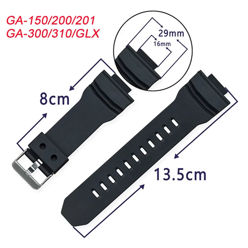 Luxury Watch G Shock - Bracelet pour Casio G-SHOCK GA-150 GA-200