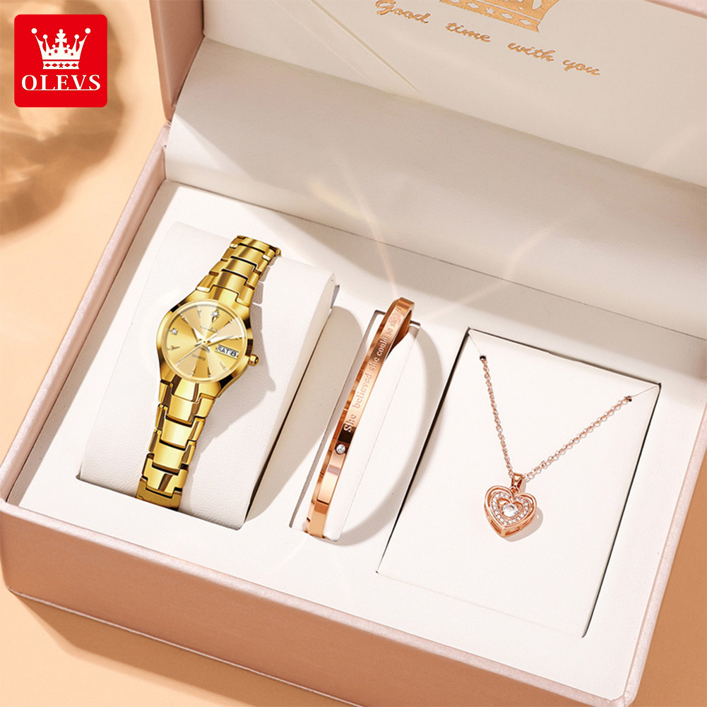 Luxury Watch & Jewellery - OLEVS dames montre 8697 luxe élégant