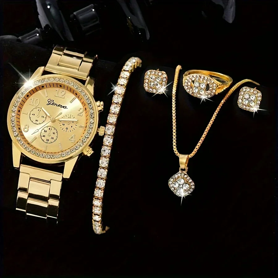 Luxury Watch Gift For Her - Montre de luxe à quartz avec