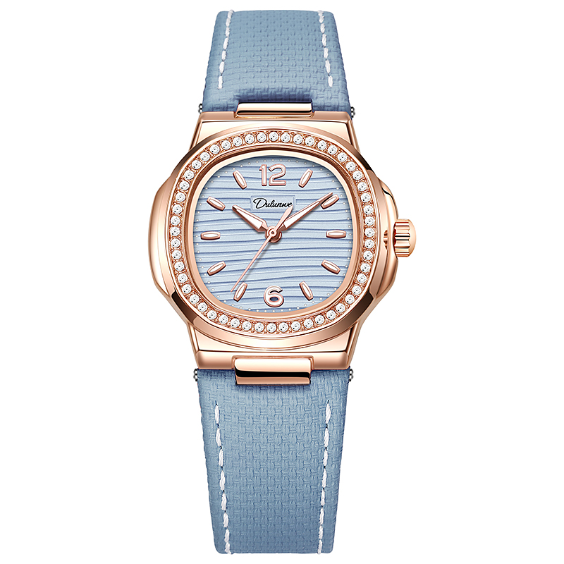 Luxury Watch With Rubber Strap - Montre mécanique Nautilus pour femme, exquise