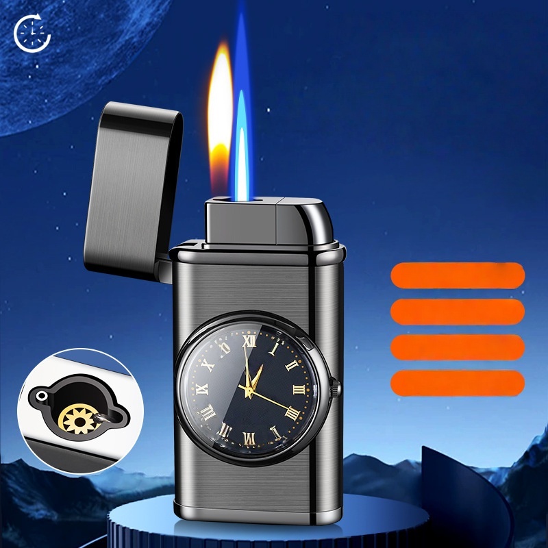 Luxury Watch Face - Briquet torche avec cadran de montre,