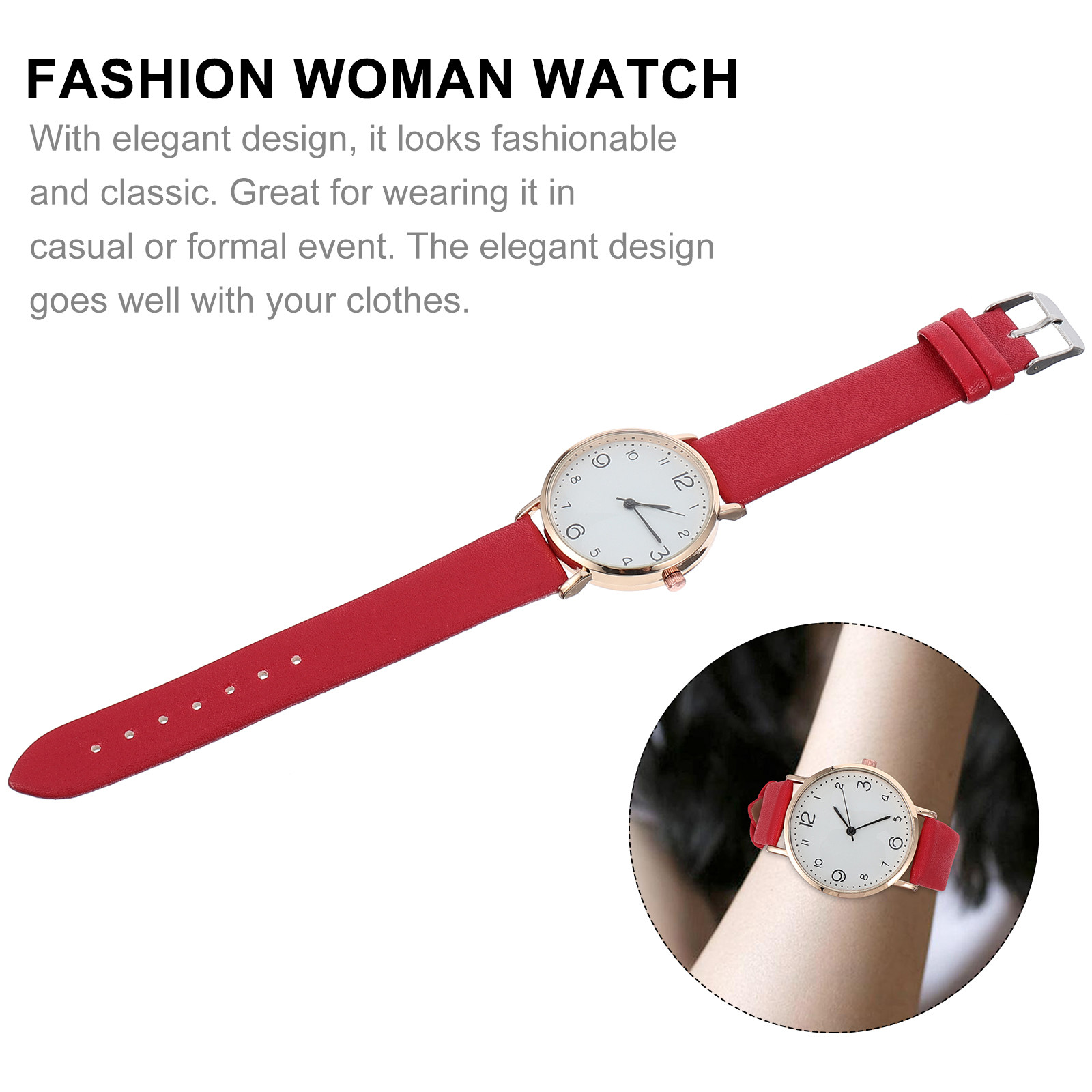 Luxury Watch Events - Montre pour femme avec bracelet de