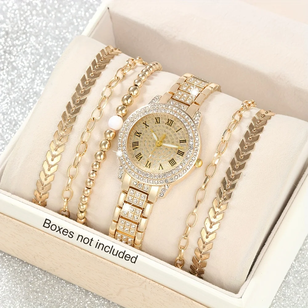 Luxury Watch Gift For Her - Montre à quartz de luxe avec