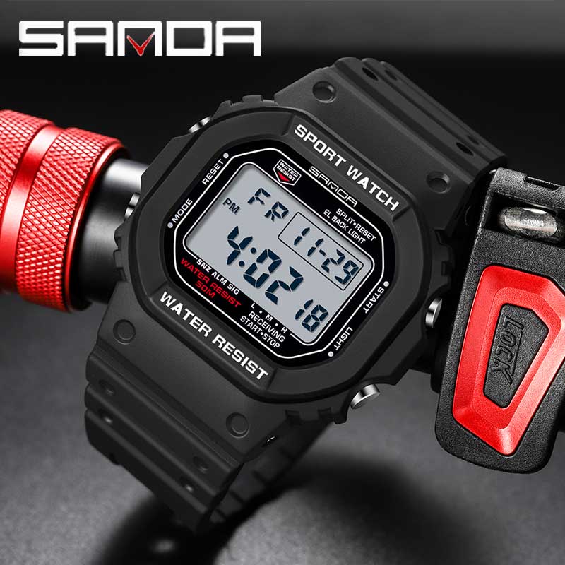 Luxury Watch G Shock - SANDA G Style montre numérique hommes