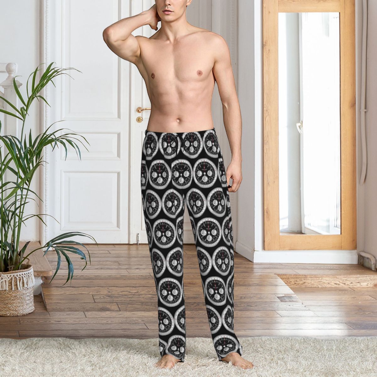 Pantalon de pyjama pour hommes - Luxury Watch Face avis et prix