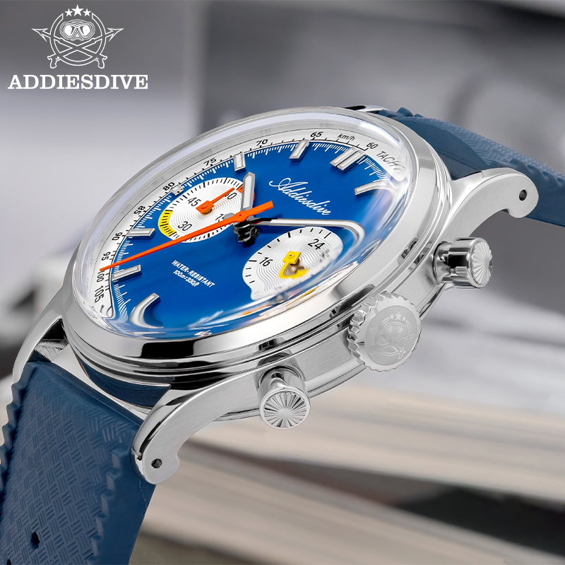 ADDIESDIVE – montre chronograp - Luxury Watch With Rubber Strap avis et prix