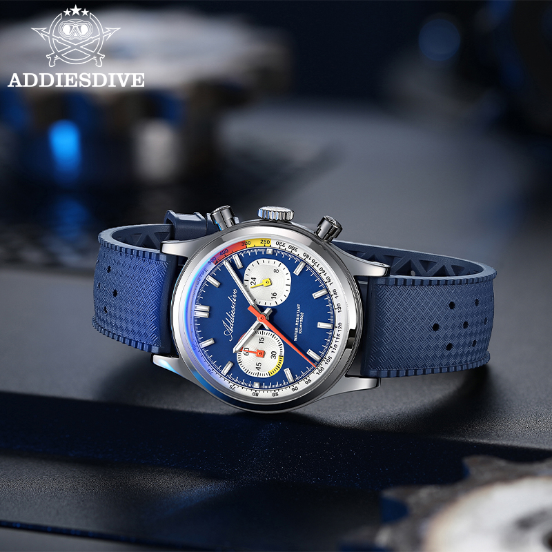 ADDIESDIVE – montre chronograp - Luxury Watch With Rubber Strap avis et prix