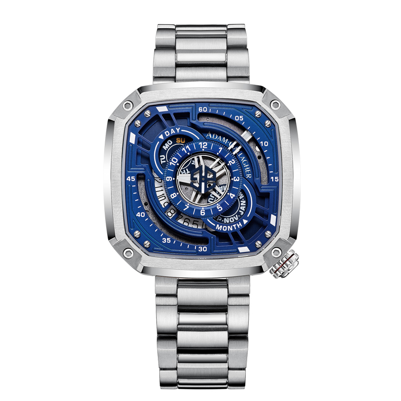 Montre WM automatique mécaniqu - Luxury Watch With Rubber Strap avis et prix