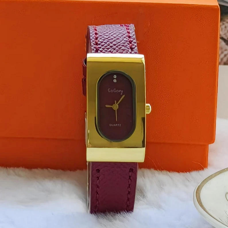 Dames de luxe marque femmes mo - Luxury Watch With Leather Strap avis et prix