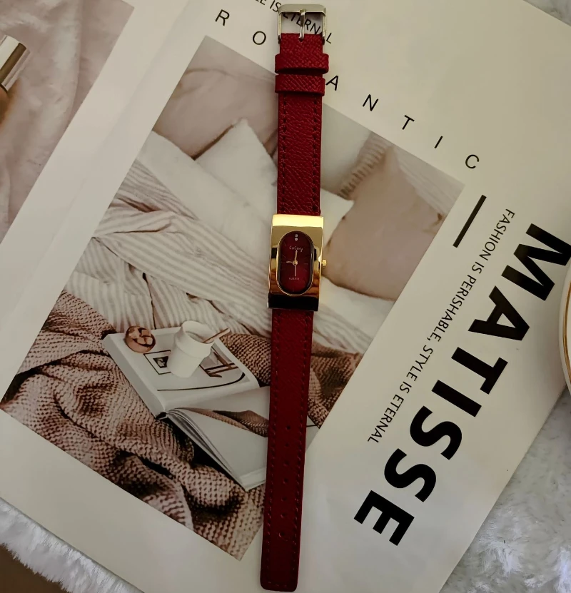 Dames de luxe marque femmes mo - Luxury Watch With Leather Strap avis et prix