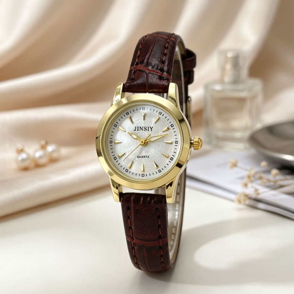 Montre à Quartz de Luxe pour F - Luxury Watch With Leather Strap avis et prix
