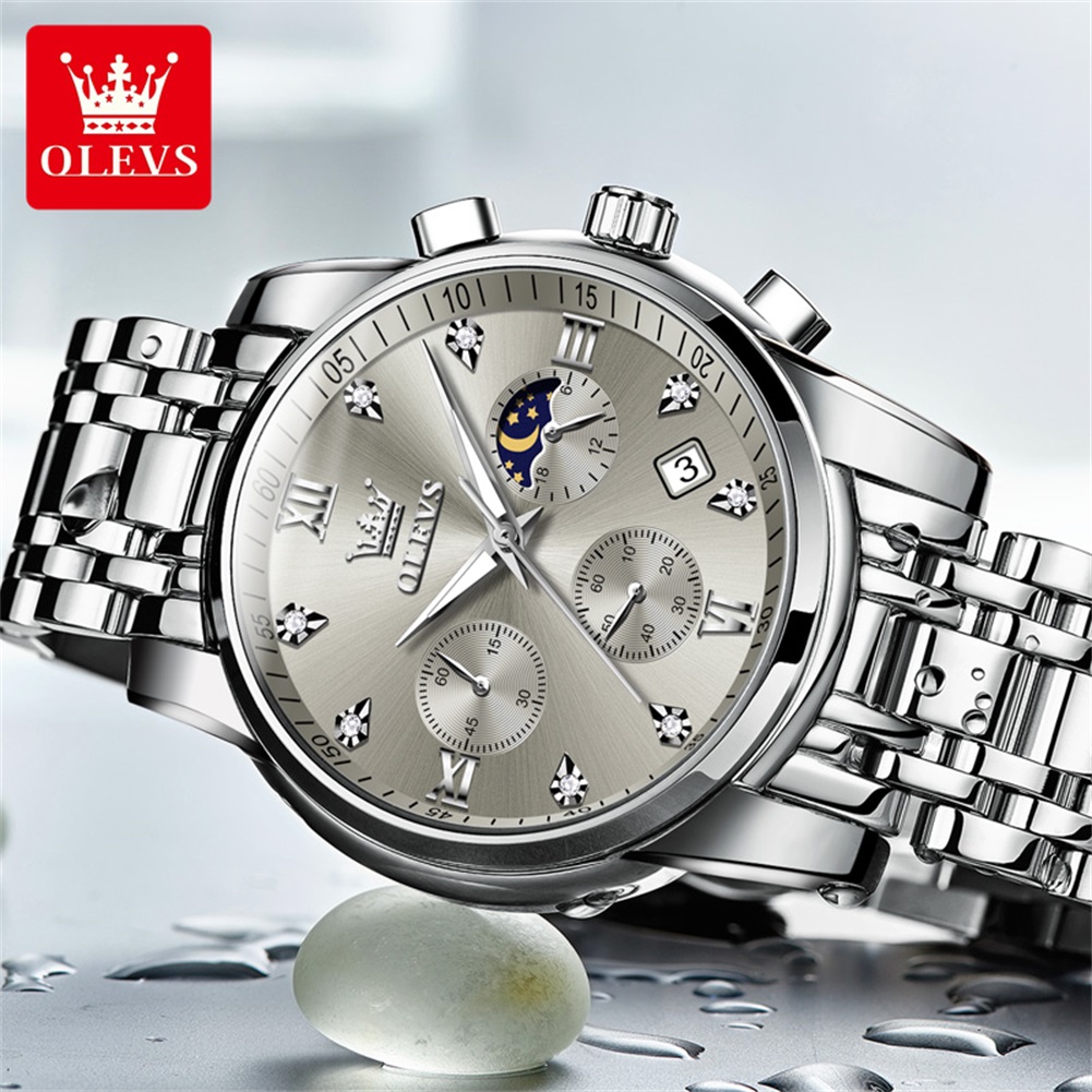 OLEVS 2858 montre à Quartz pou - Luxury Watch Dial avis et prix