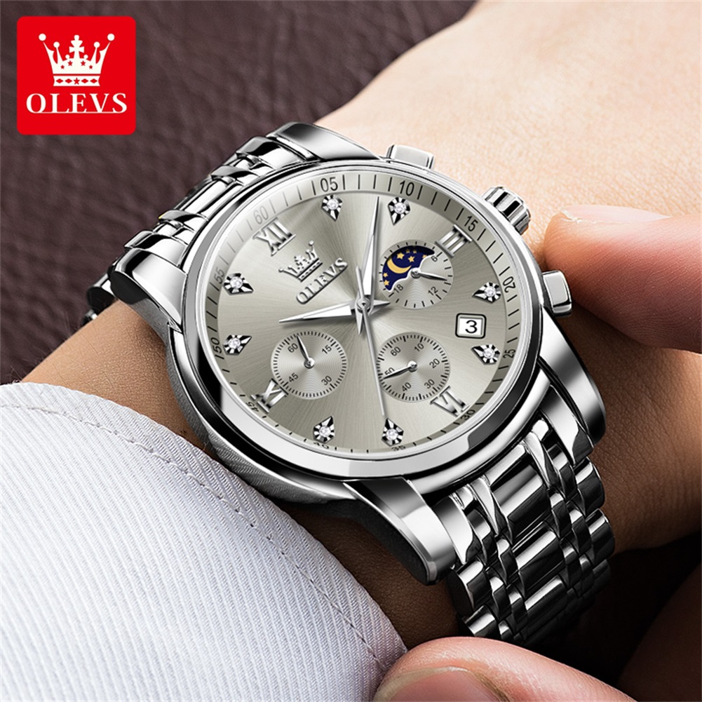 OLEVS 2858 montre à Quartz pou - Luxury Watch Dial avis et prix