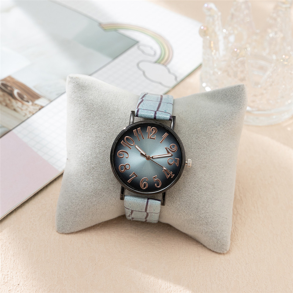 Montre femme luxe Montre à qua - Luxury Watch With Leather Strap avis et prix
