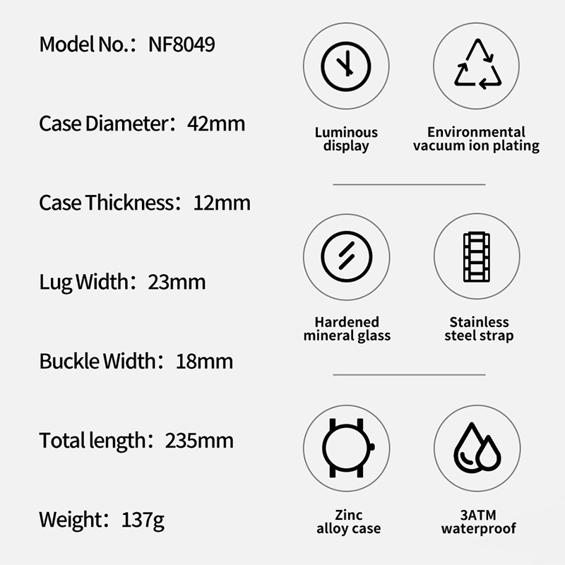NAVIFORCE montre de mode pour  - Luxury Watch Face avis et prix