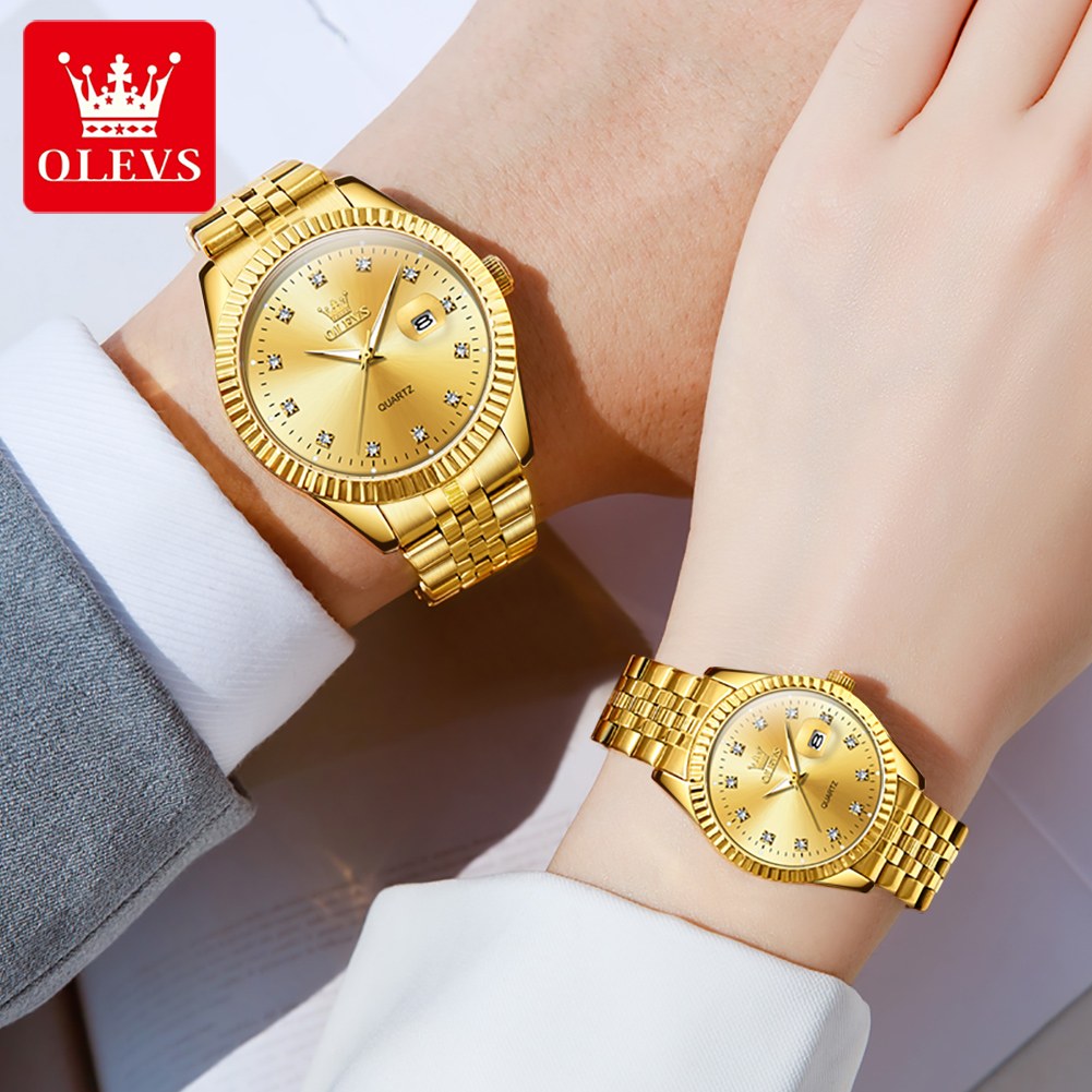 OLEVS-Montre à quartz en acier - Luxury Watch Gift For Her avis et prix