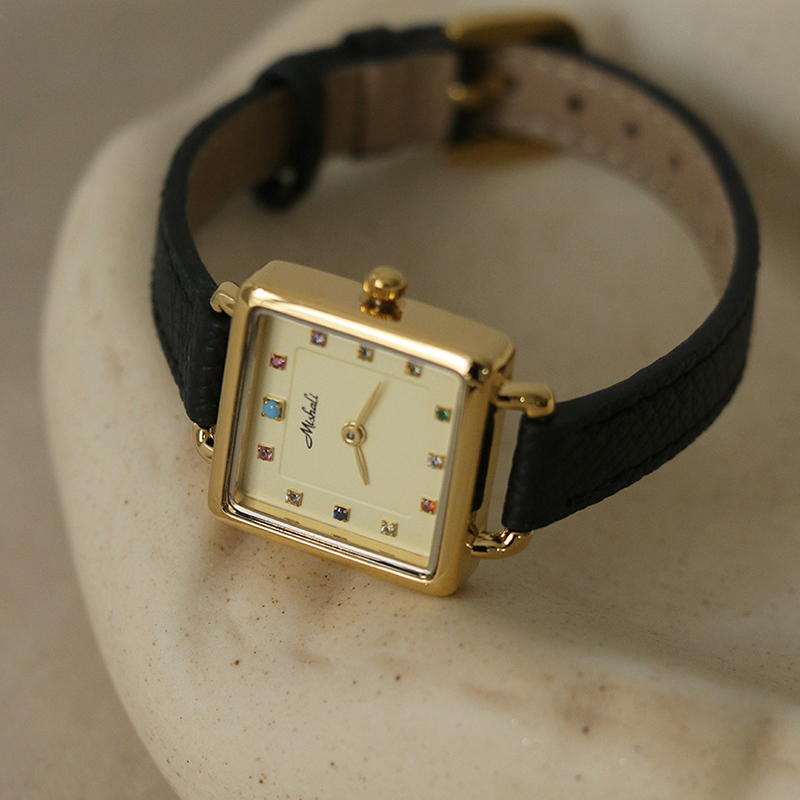 Montre originale pour femme, S - Luxury Watch With Leather Strap avis et prix