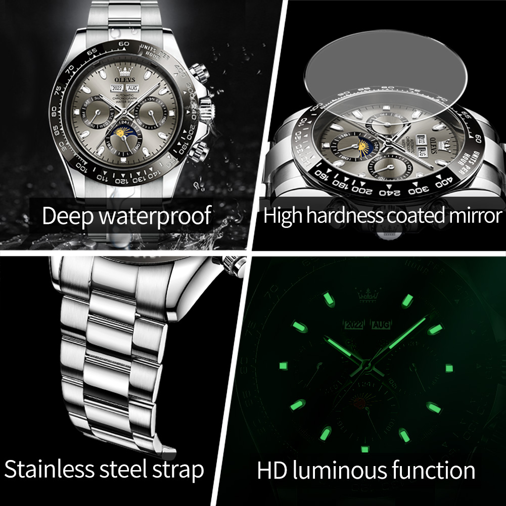 OLEVS 6654 montre de luxe pour - Luxury Watch On Sale avis et prix