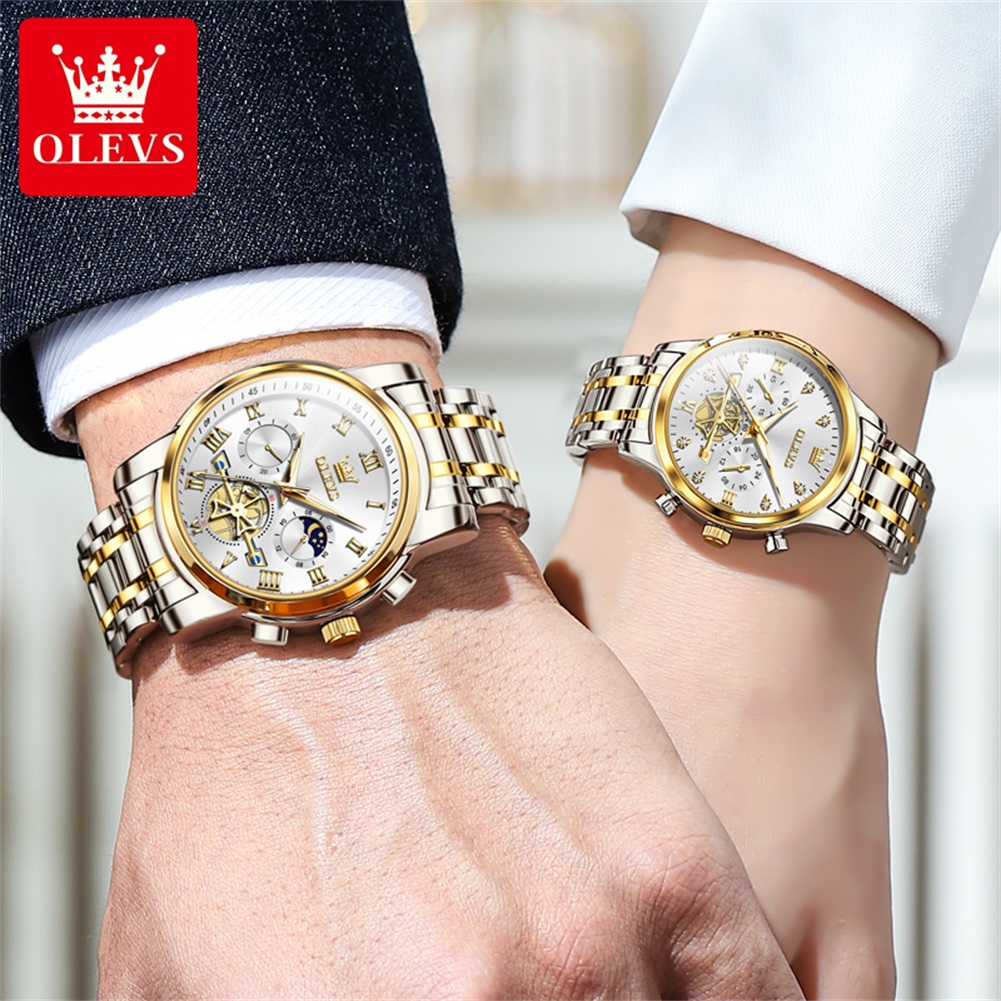 OLEVS Top marque Quartz Couple - Luxury Watch Gift For Her avis et prix