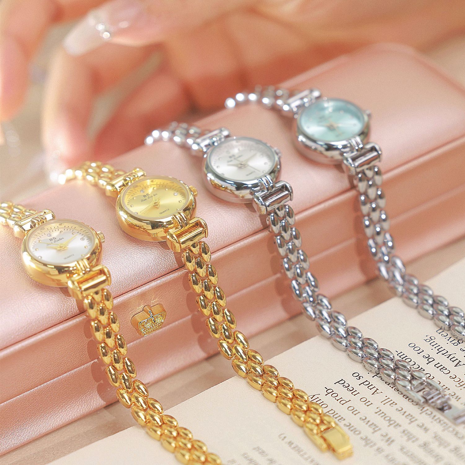 Bracelet de montre en argent b - Luxury Watch With Leather Strap avis et prix