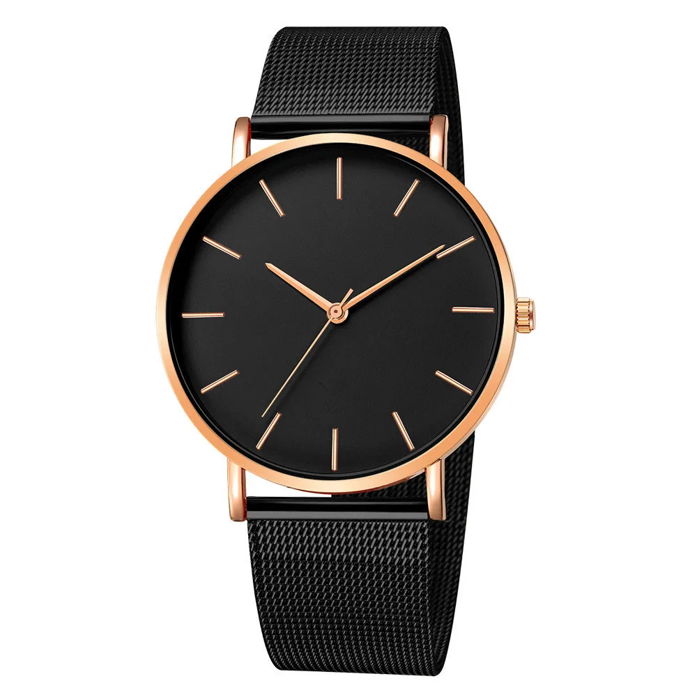 Montre Décontractée Simple pou - Luxury Watch With Rubber Strap avis et prix