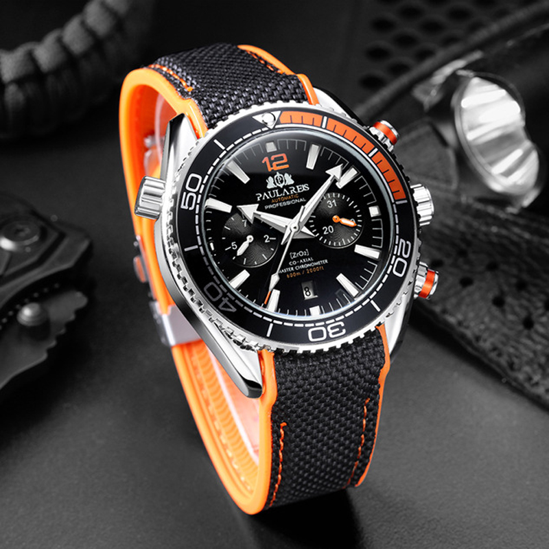PAULAREIS P luxe hommes automa - Luxury Watch With Rubber Strap avis et prix