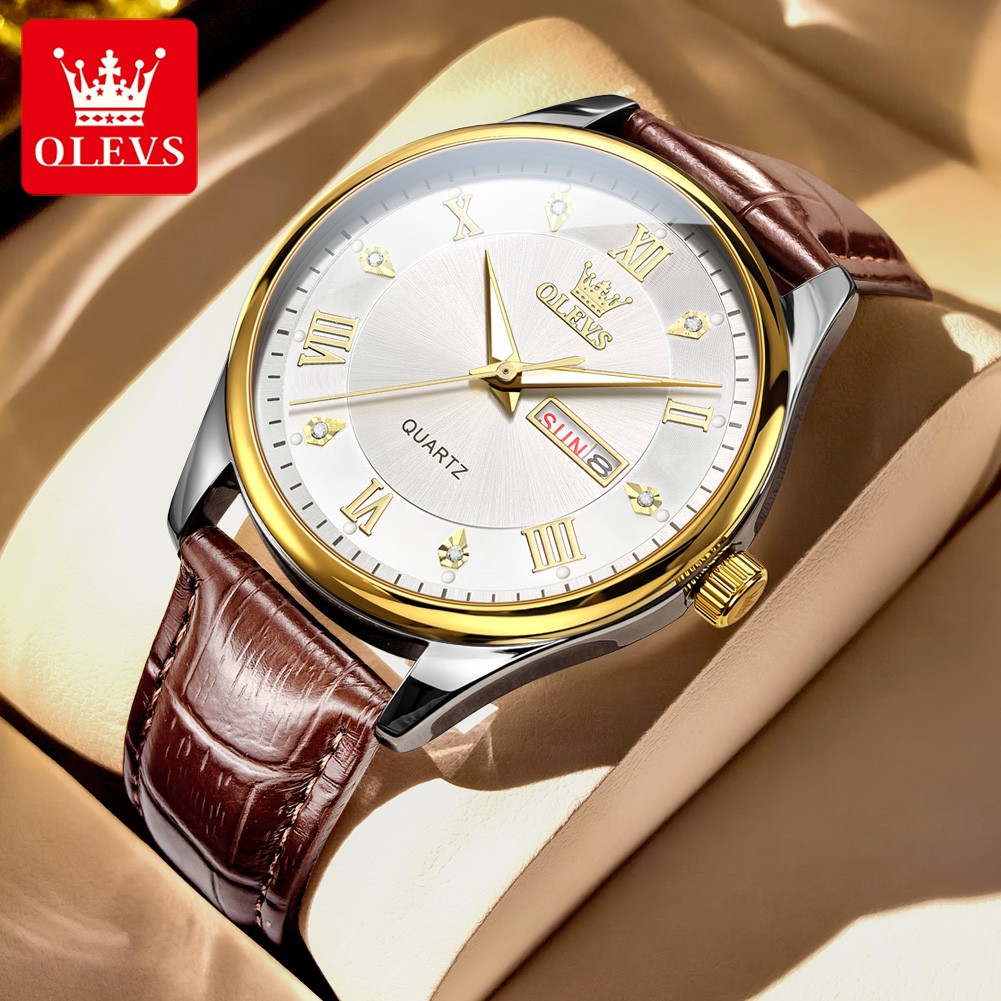 OLEVS Couple montre marque de  - Luxury Watch Gift For Her avis et prix
