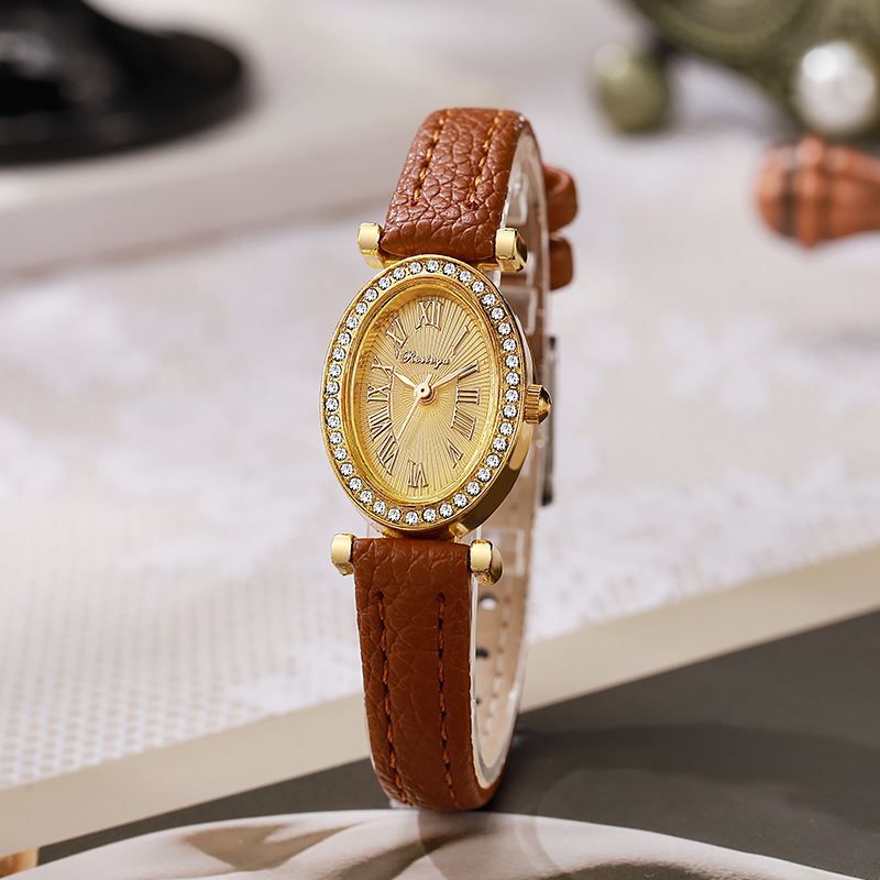 Montre de luxe pour femmes, mo - Luxury Watch With Leather Strap avis et prix
