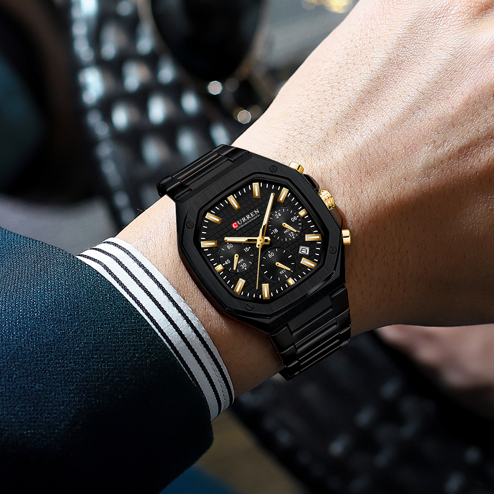 CURREN montre chronographe car - Luxury Watch Dial avis et prix