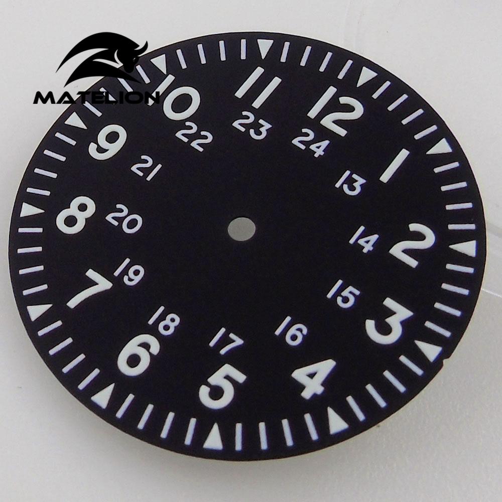 Cadran de montre noir 33.5mm,  - Luxury Watch Face avis et prix