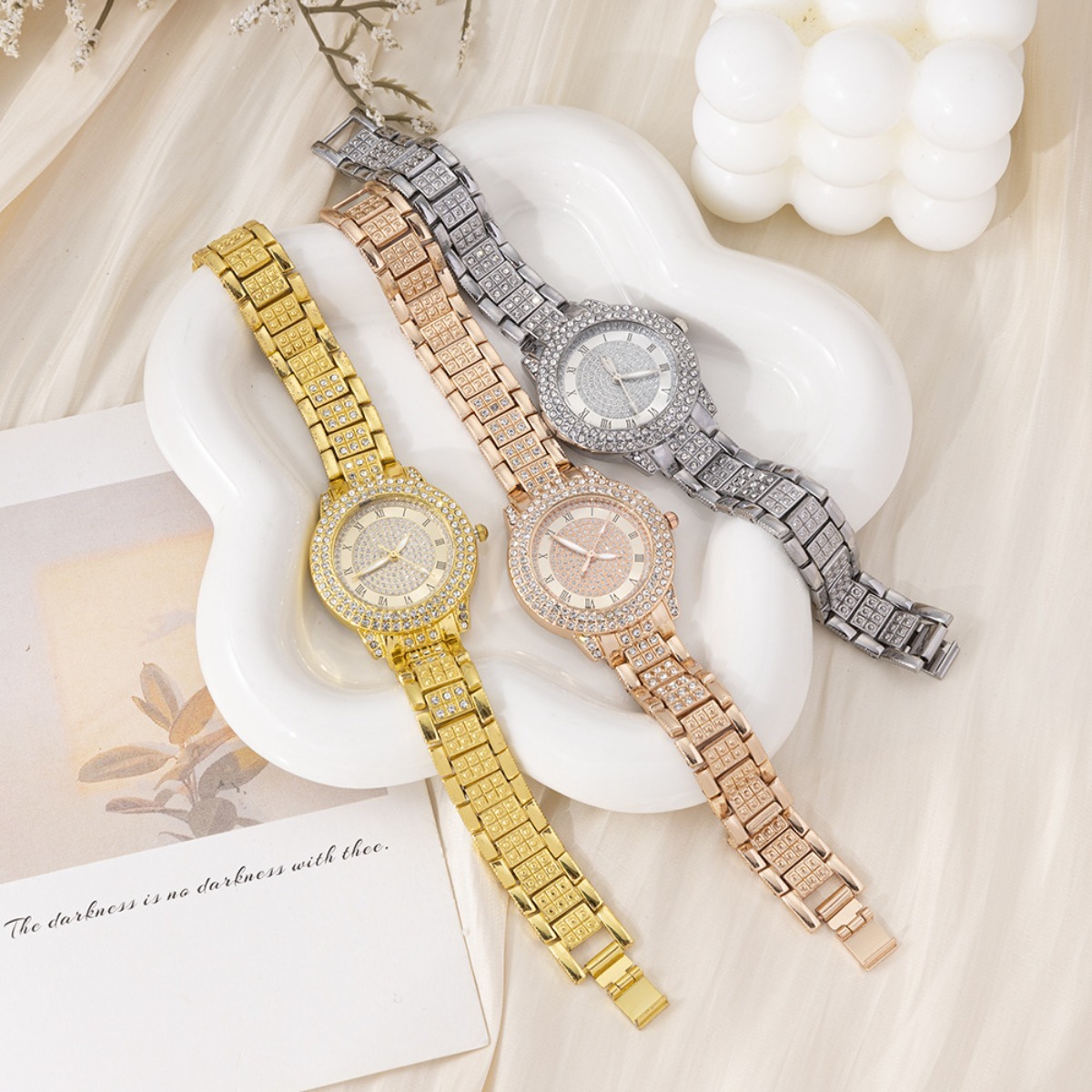 Montre femme or rose diamant,  - Luxury Watch Gift For Her avis et prix