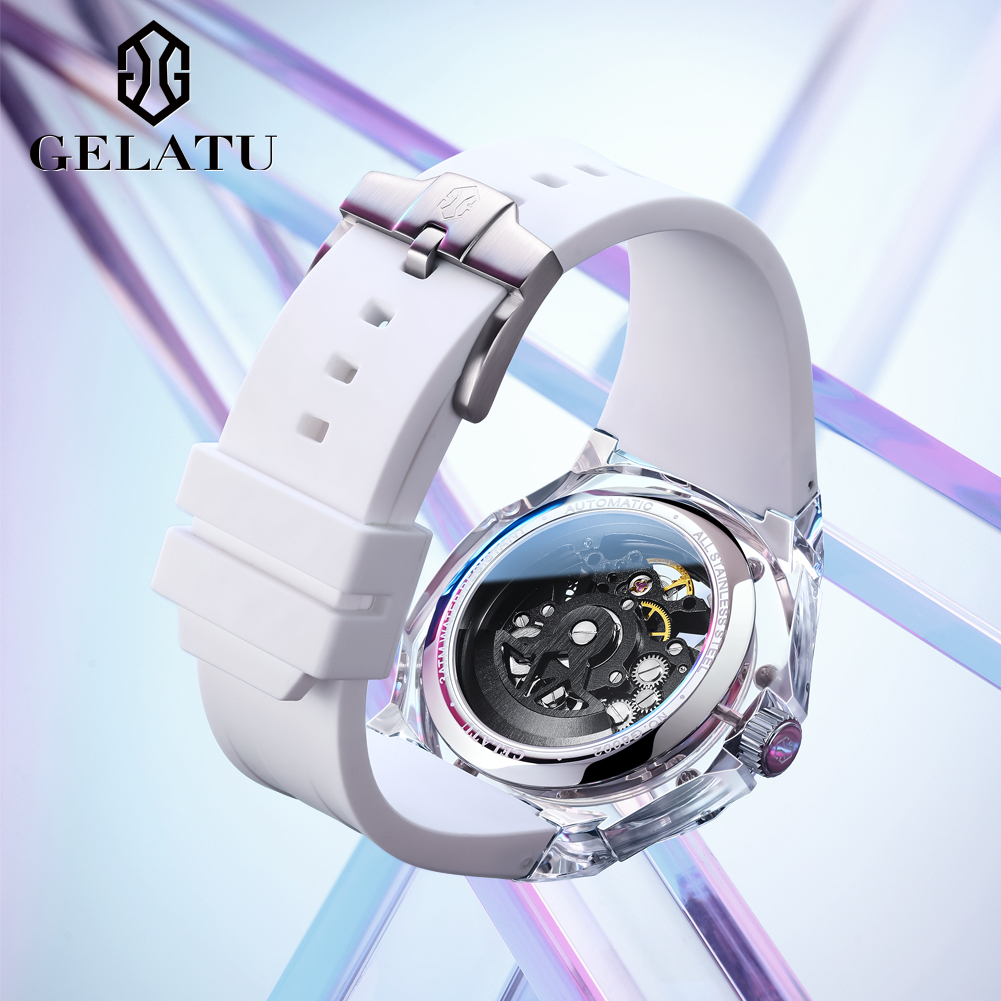 GELATU 8002 montre mécanique a - Luxury Watch With Leather Strap avis et prix